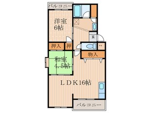 クリスタル明舞の物件間取画像